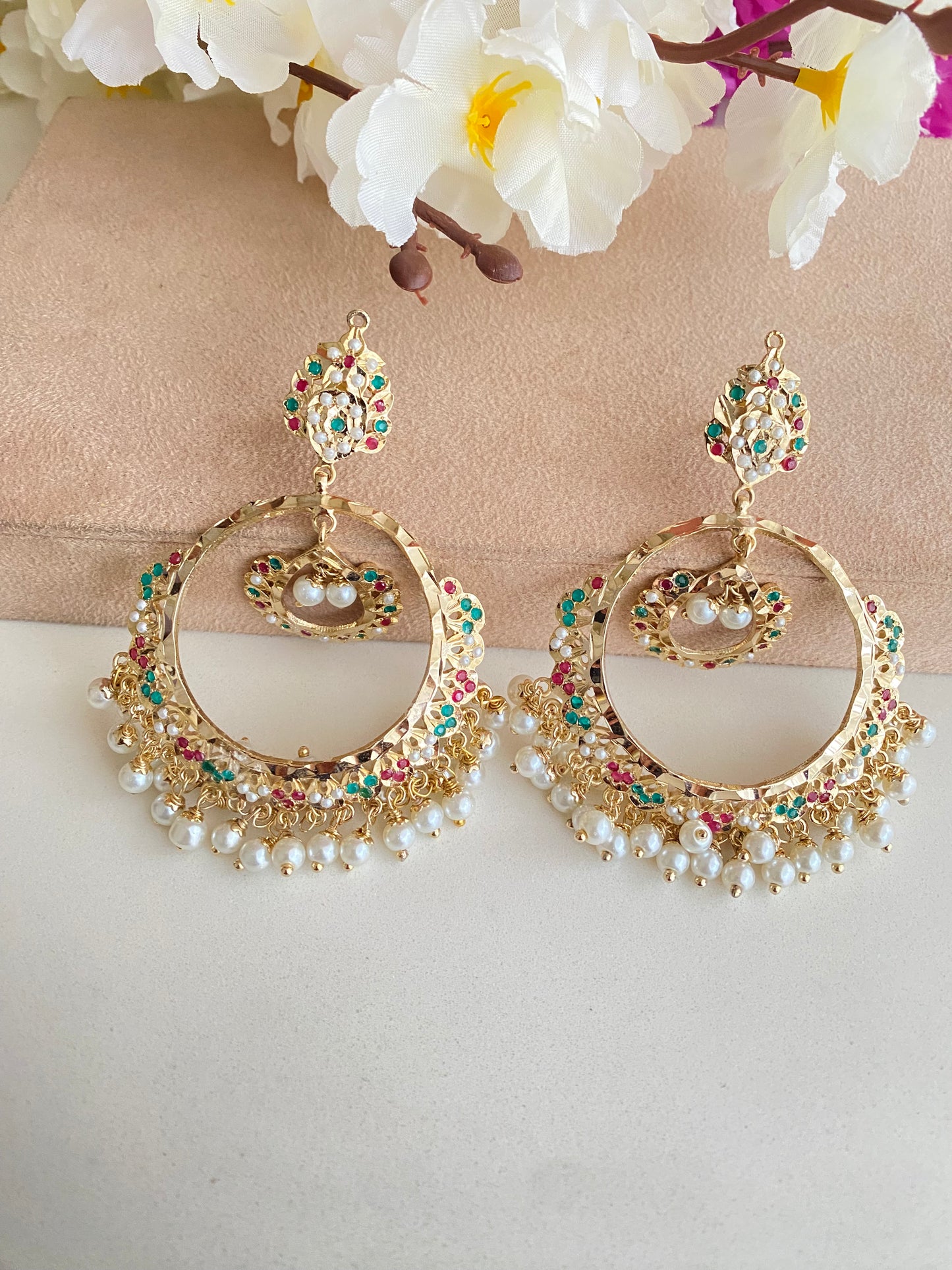 Jadau chandbaali Earrings