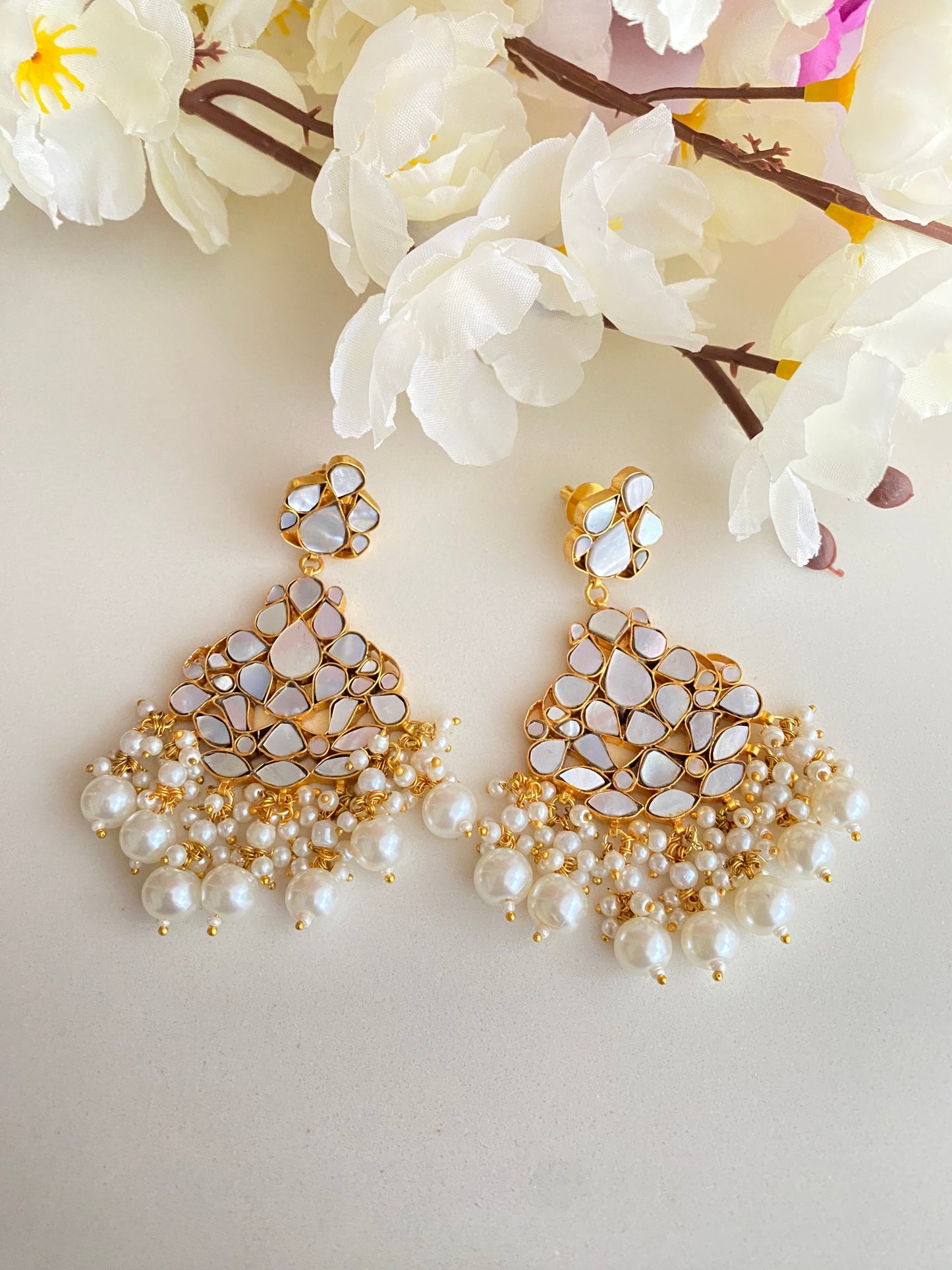 Mother Of Pearl Earrings