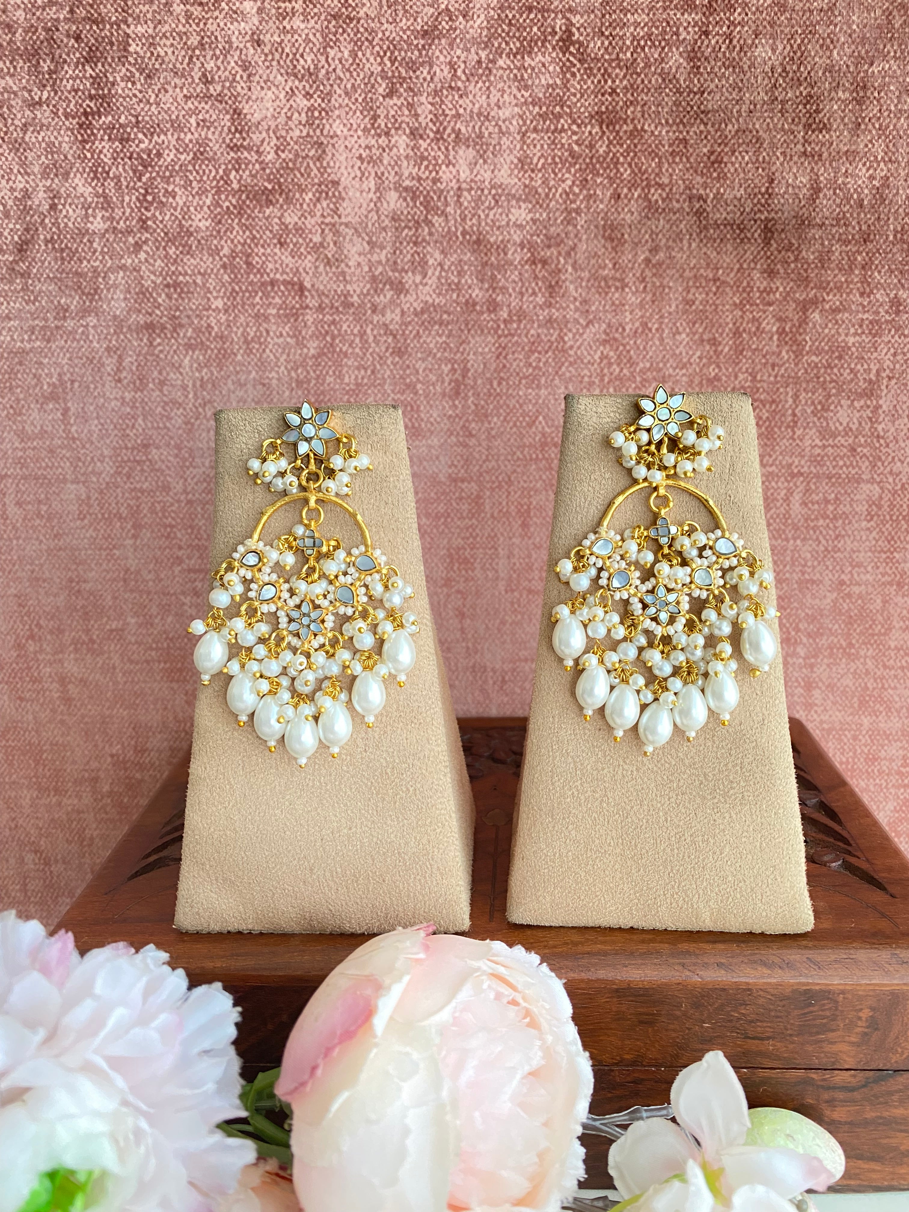 Mother of pearl earrings