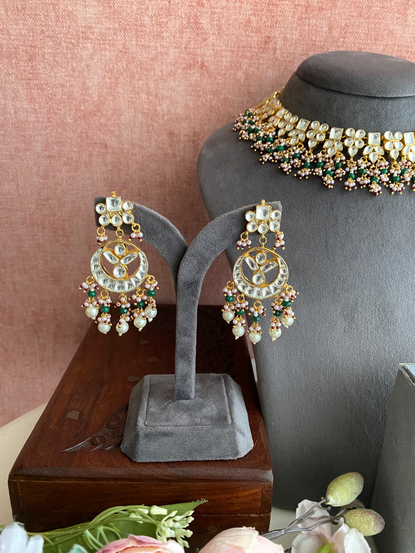 Kundan Necklace Set