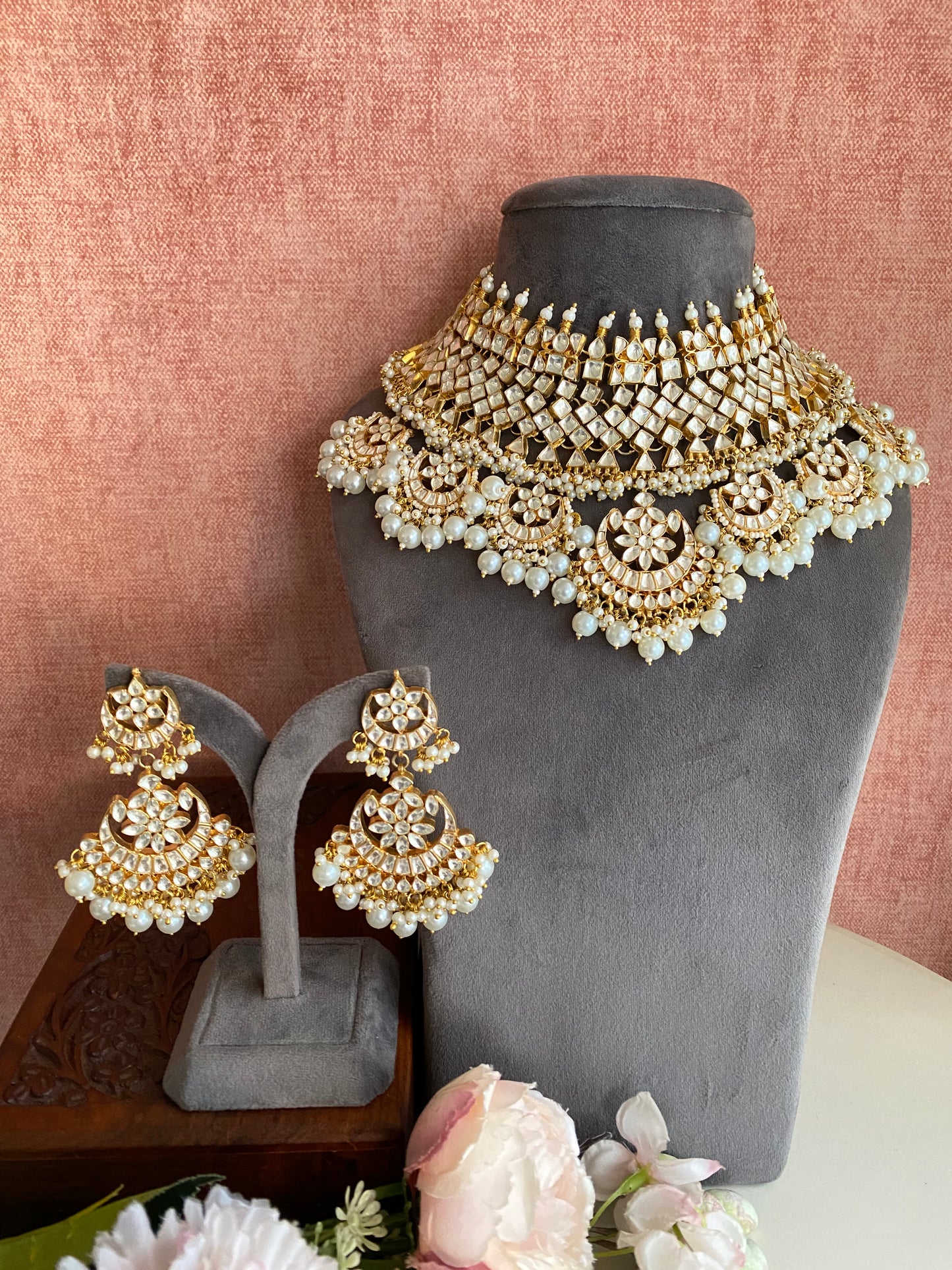 Kundan Bridal Necklace set