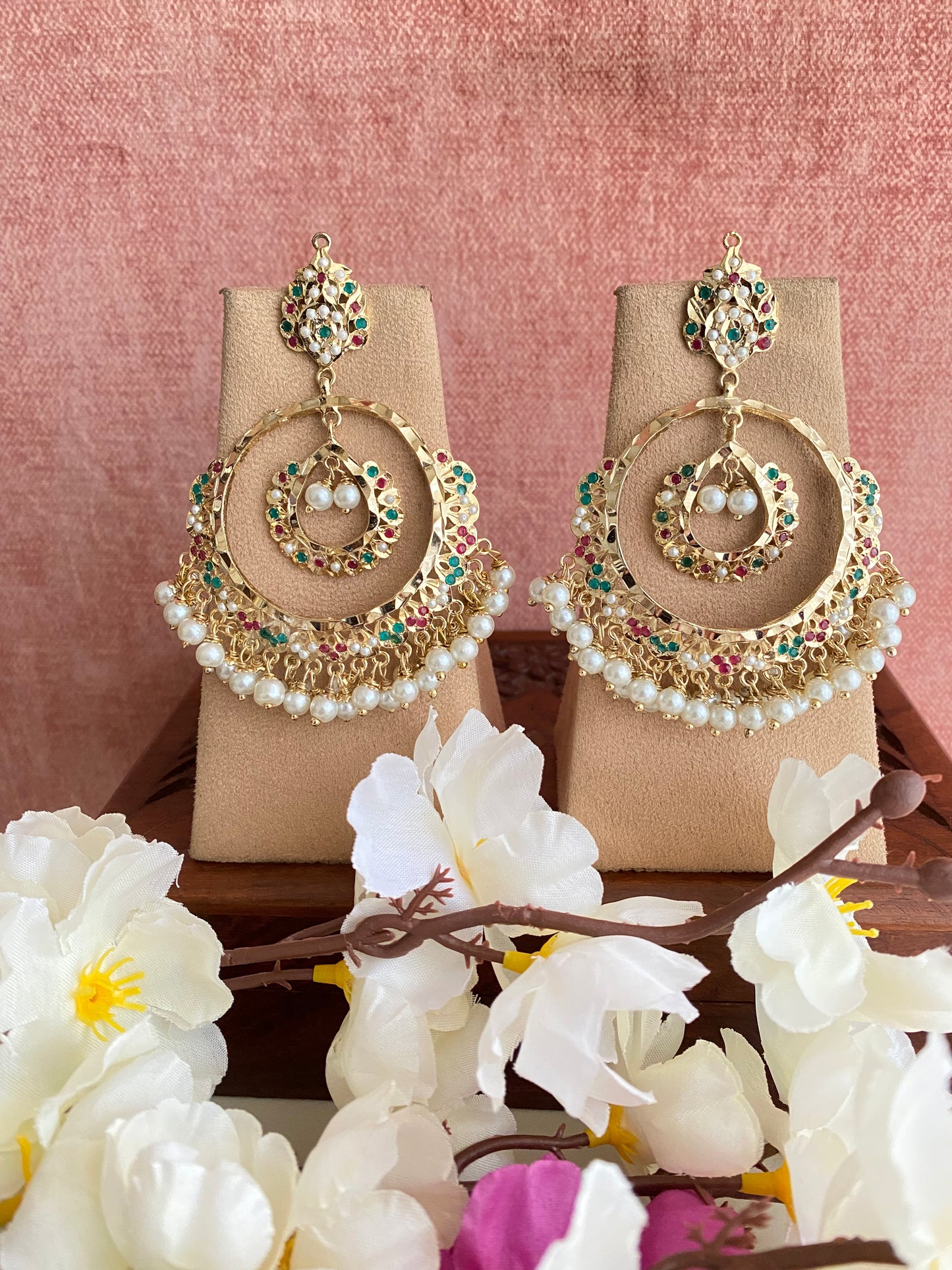 Jadau chandbaali Earrings