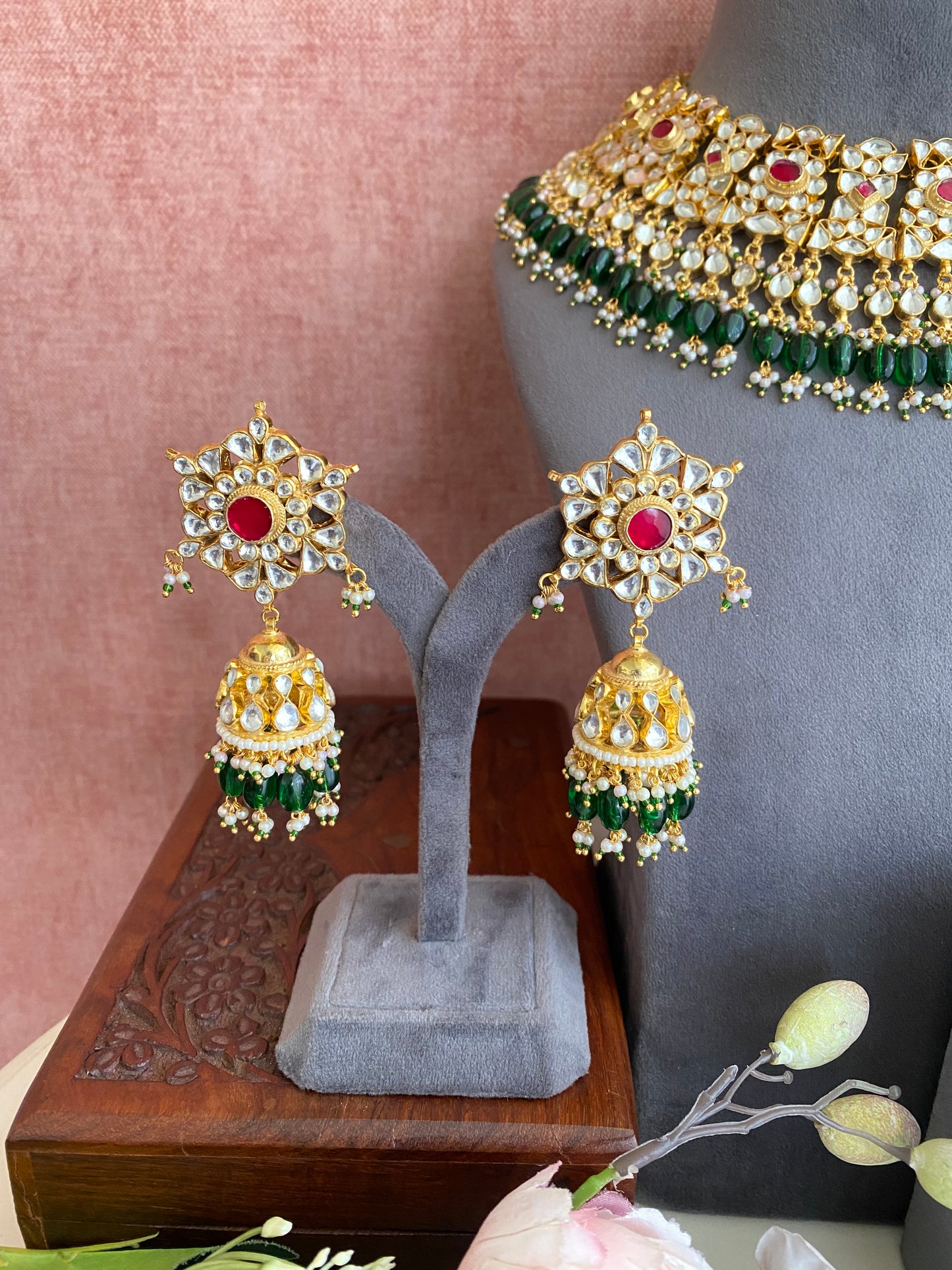 Kundan Bridal Necklace set