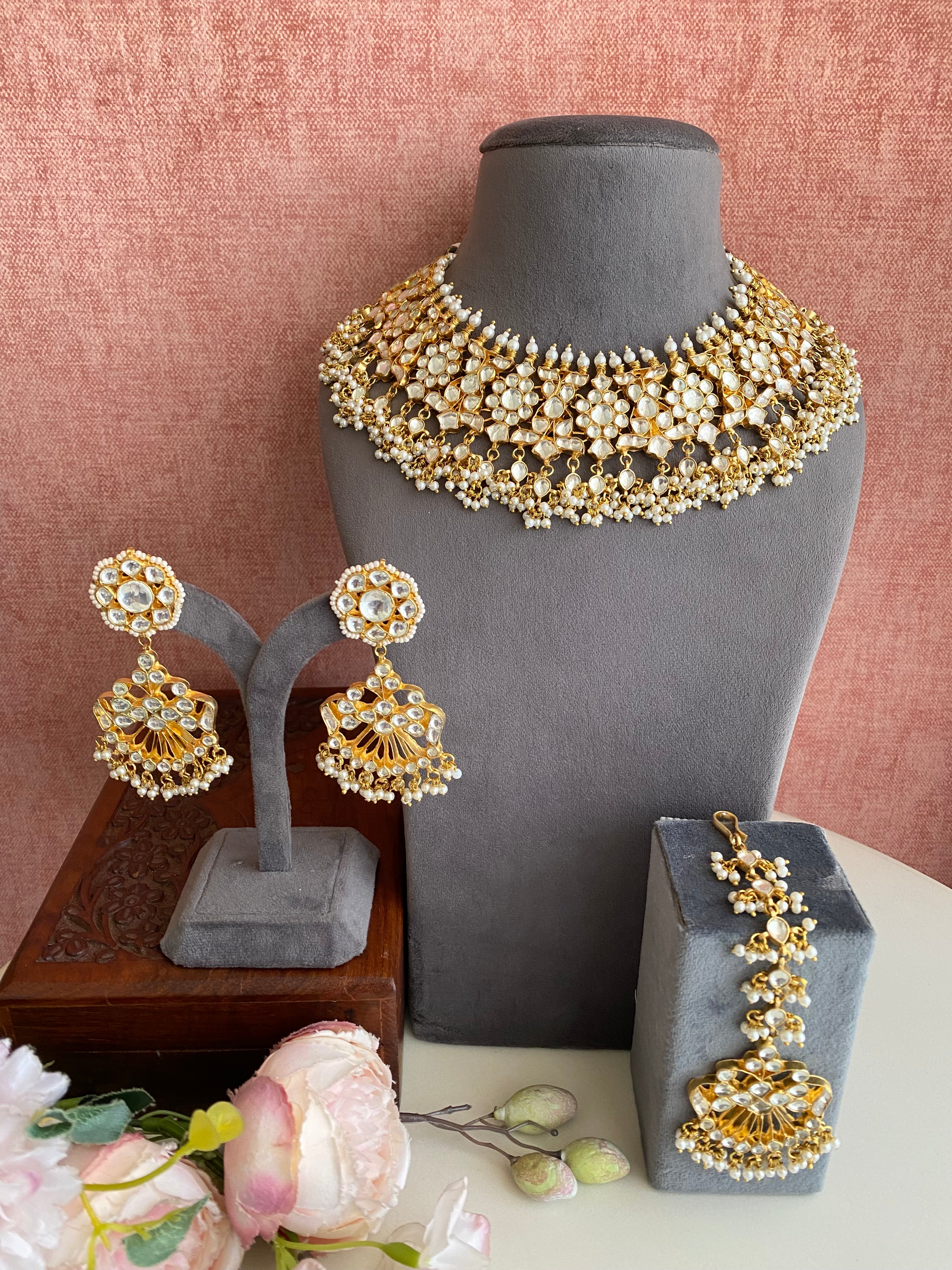 Kundan Bridal Necklace set