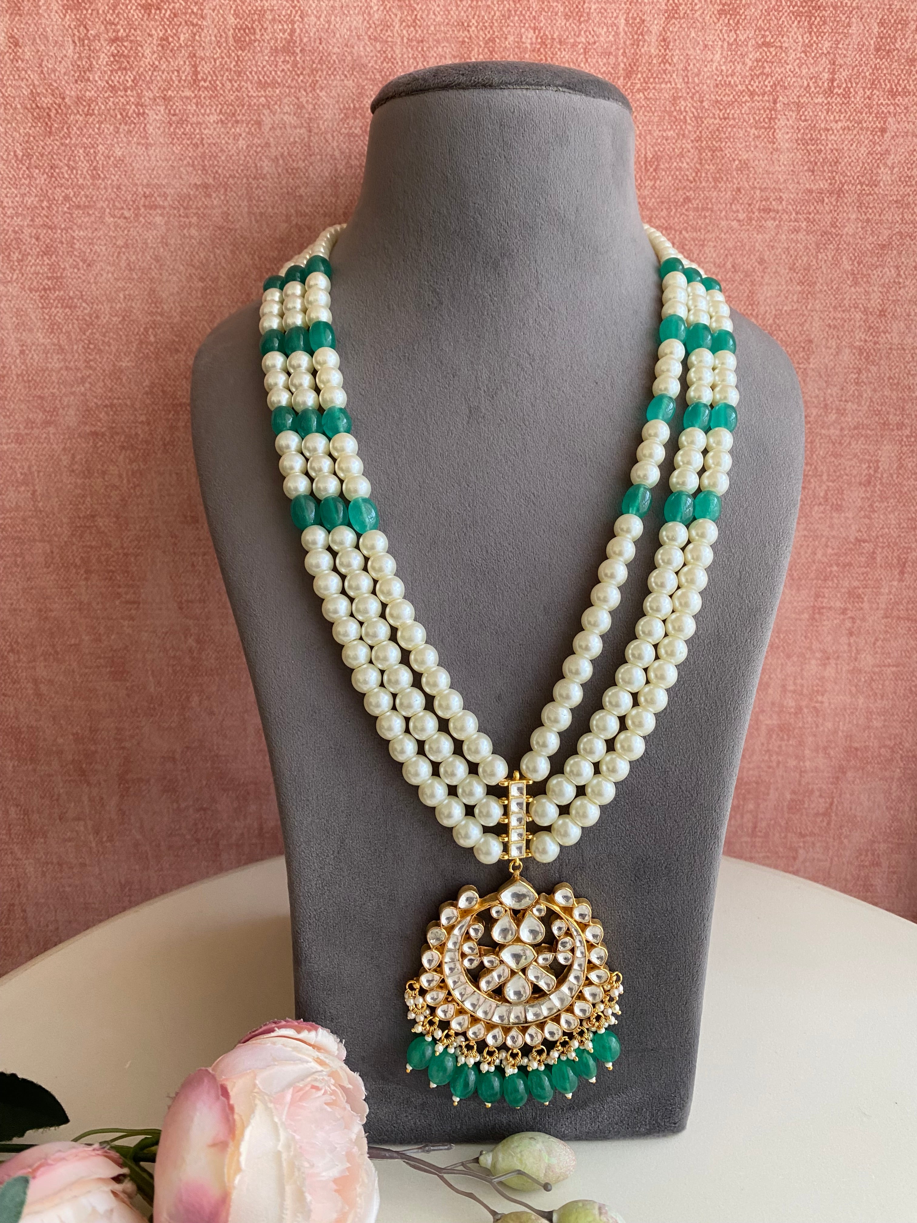 Gold plated Kundan Necklaces