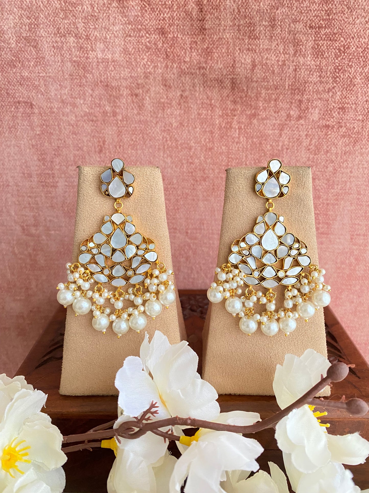 Mother Of Pearl Earrings