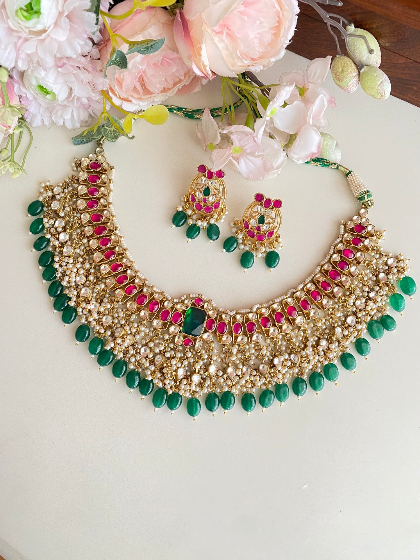 Kundan Necklace Set