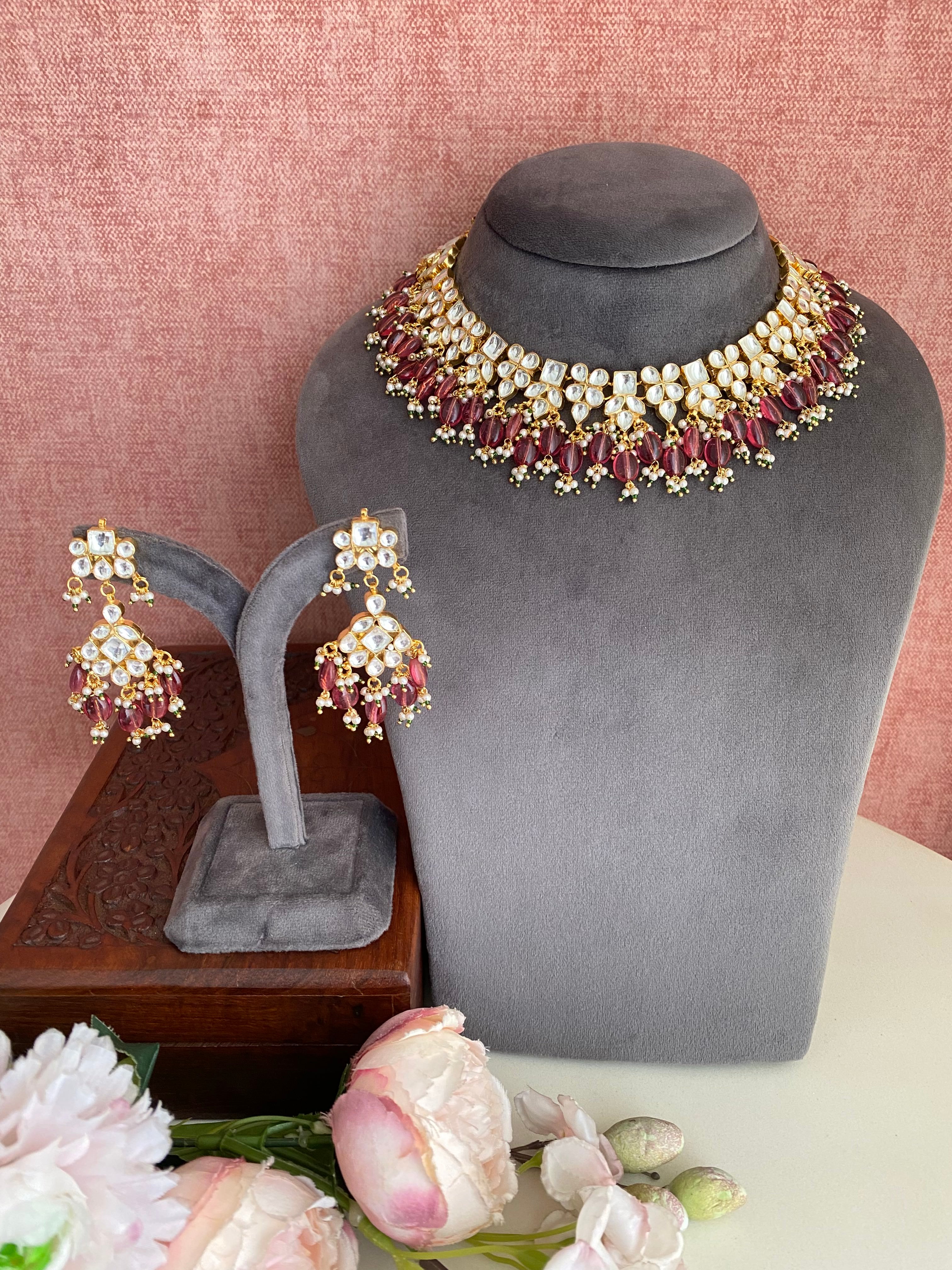 Kundan Necklace Set