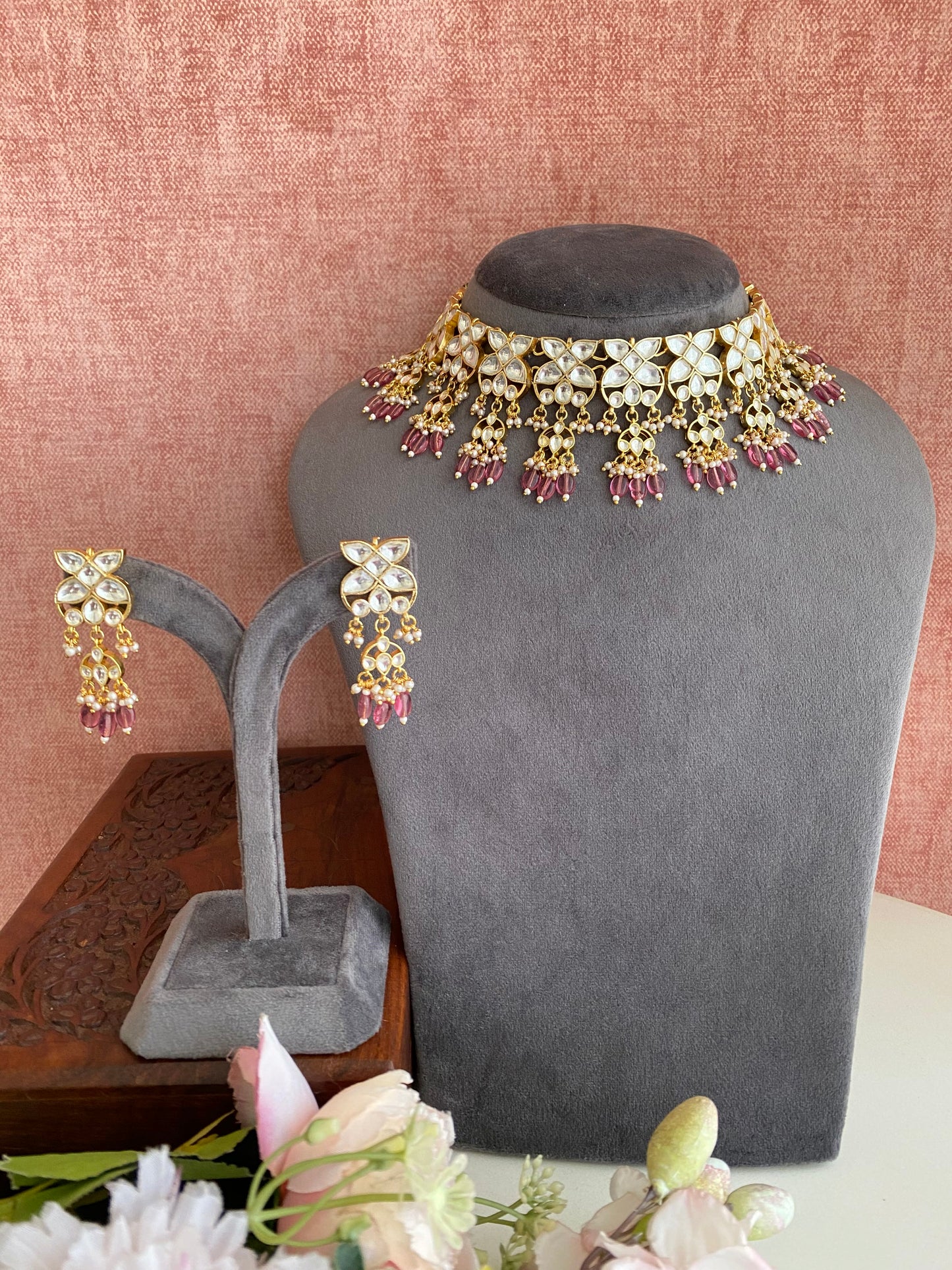 Kundan Necklace Set