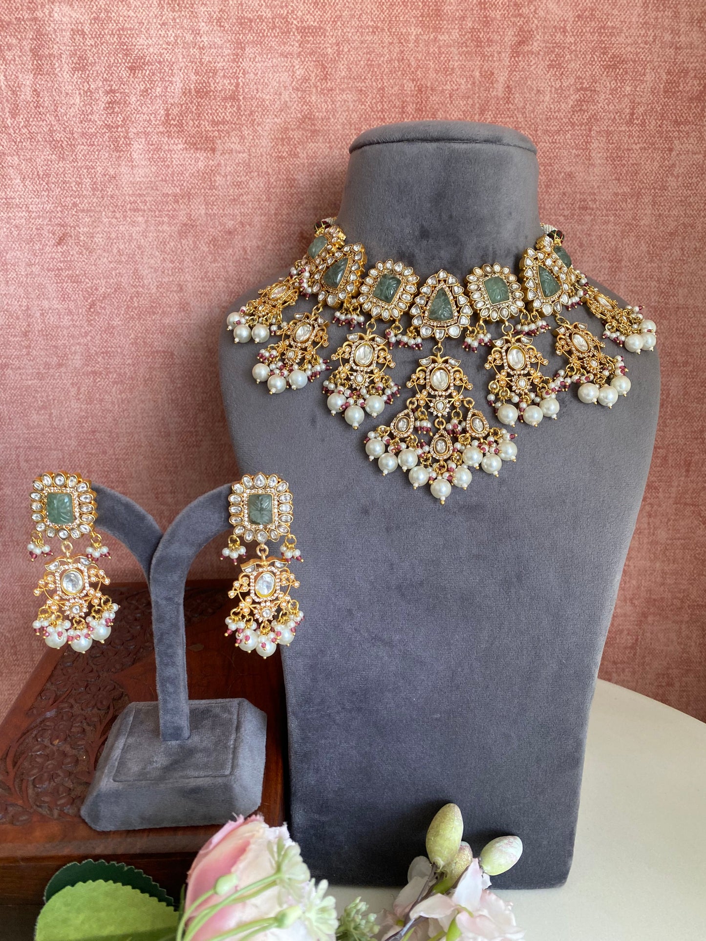 Kundan Bridal necklace set