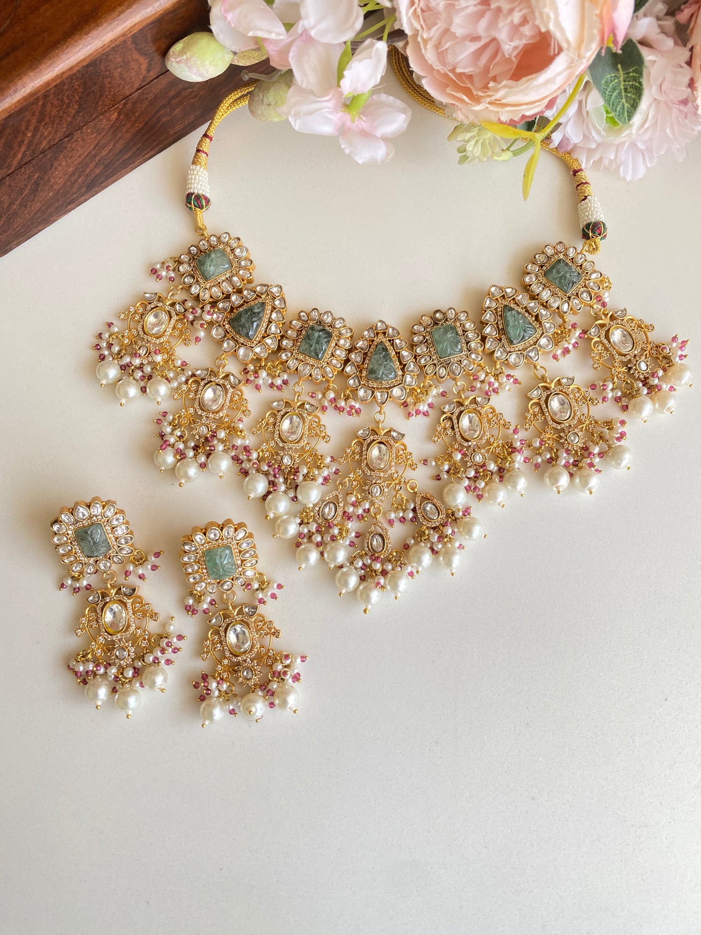 Kundan Bridal necklace set