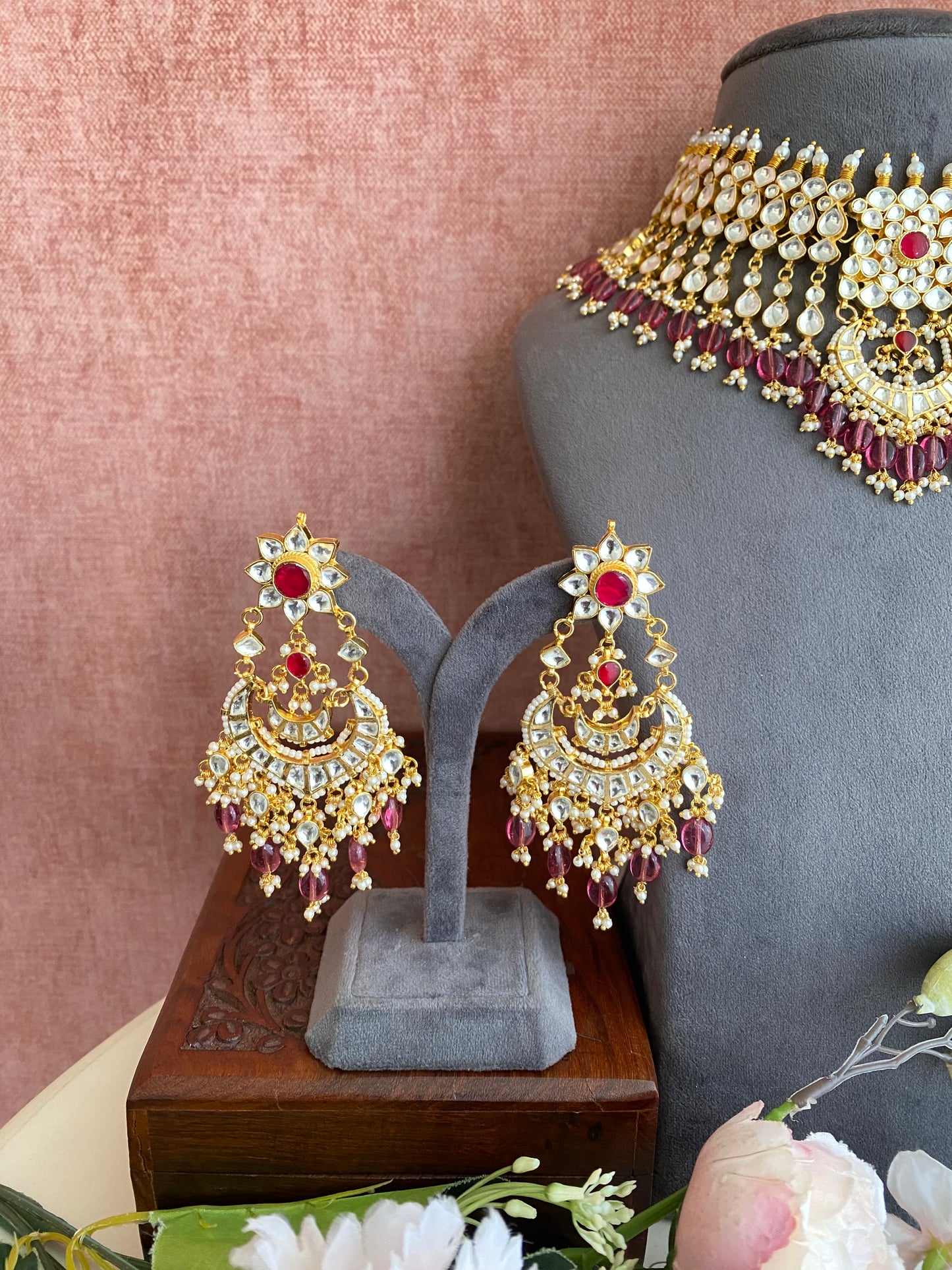 Kundan Bridal Necklace set