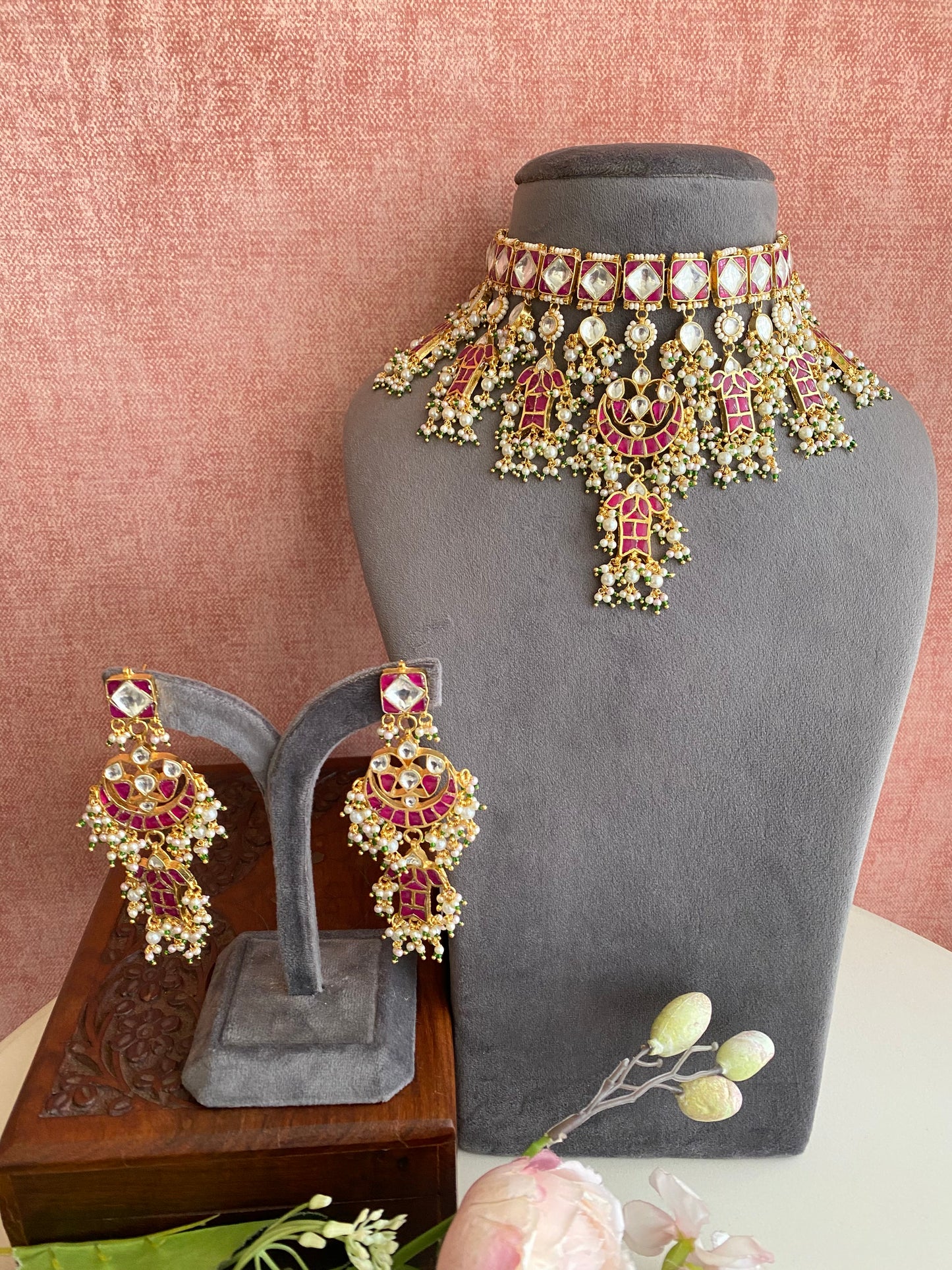 Kundan Bridal Necklace set