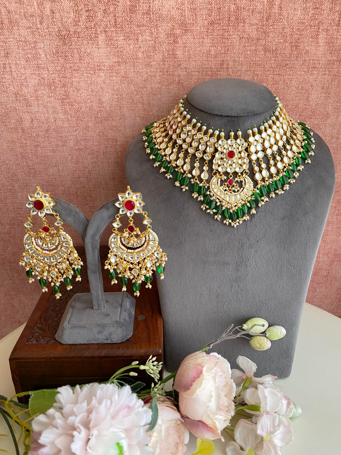 Kundan Bridal Necklace set