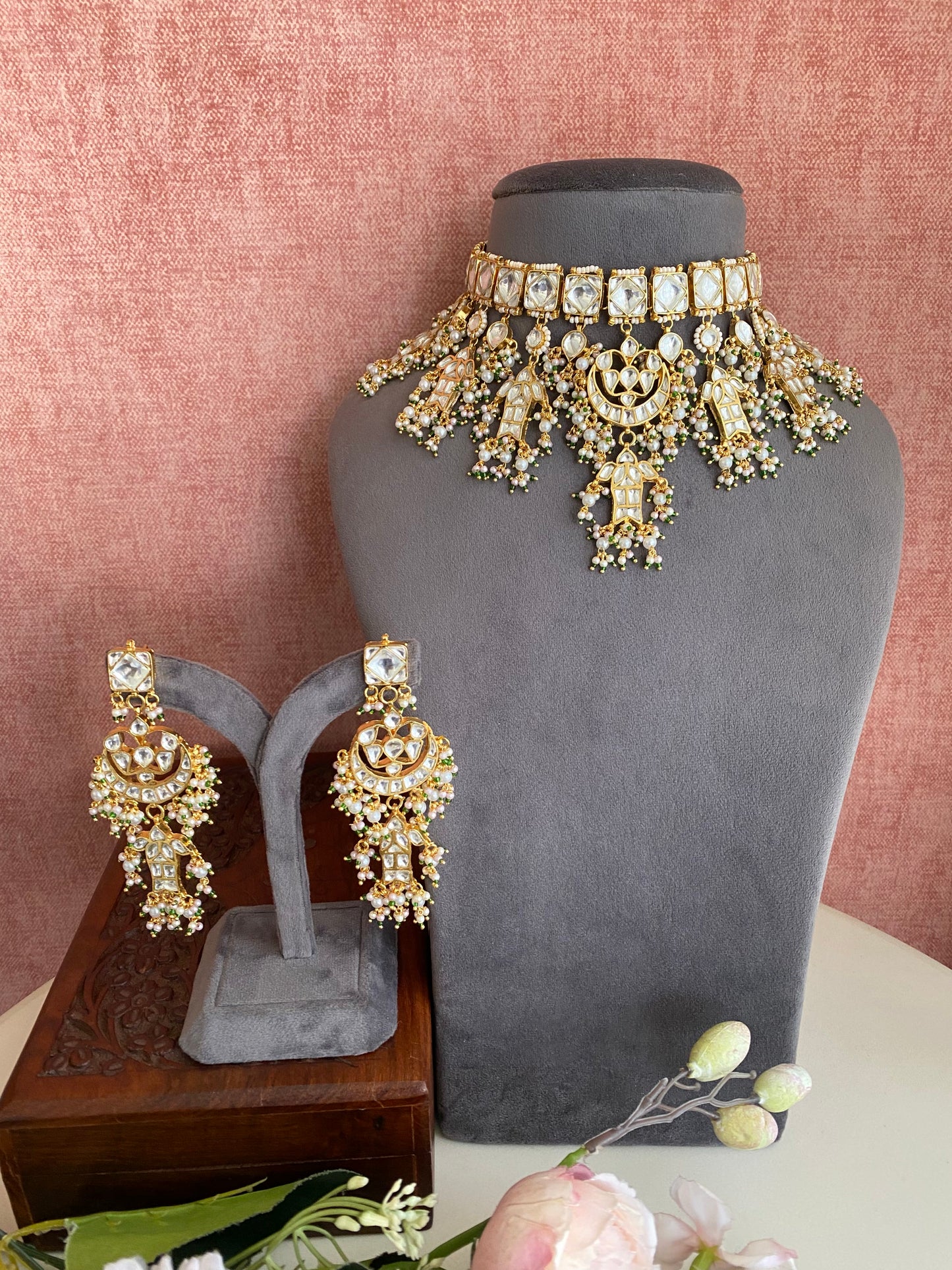 Kundan Bridal Necklace set