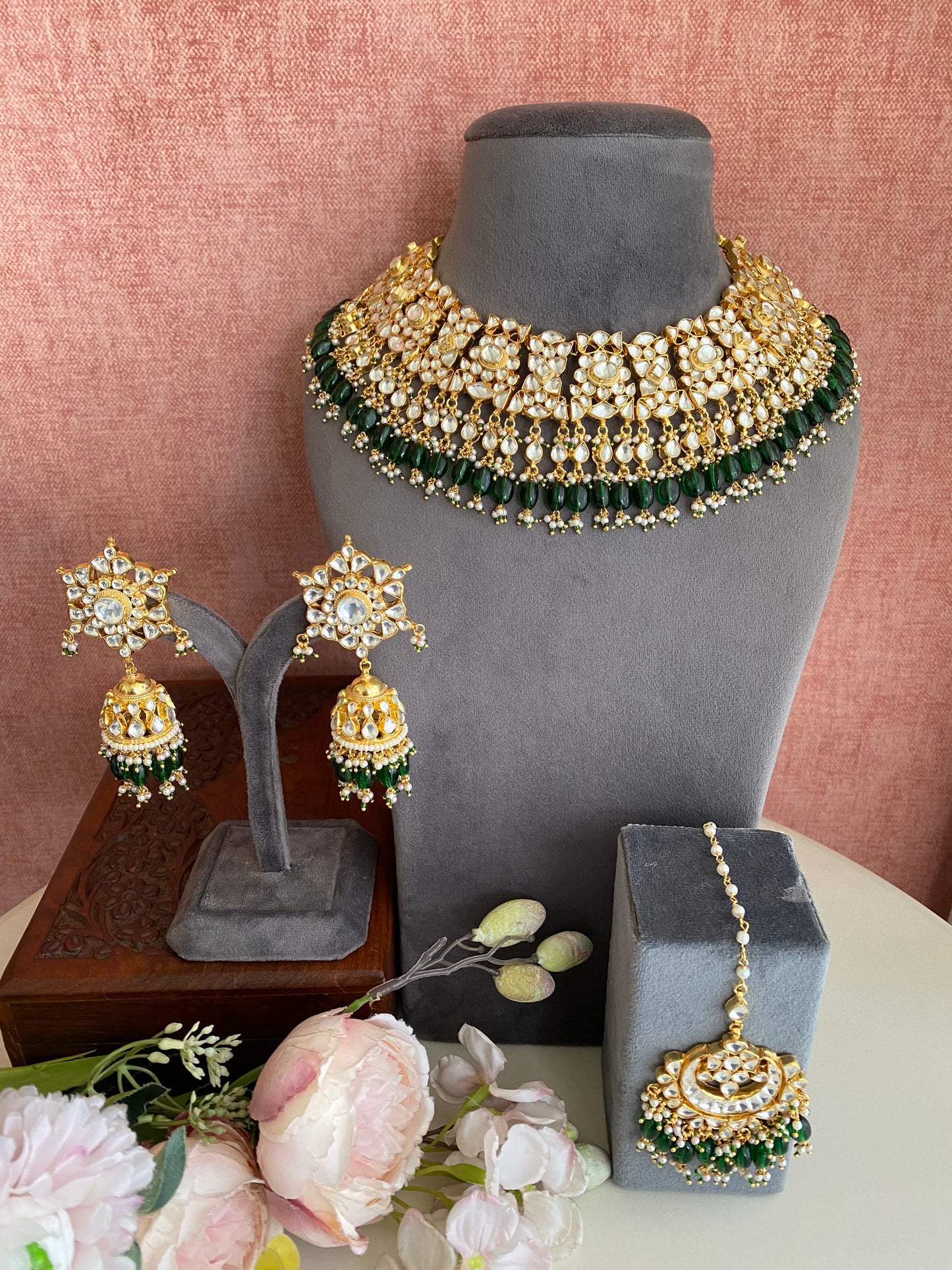 Kundan Bridal Necklace set