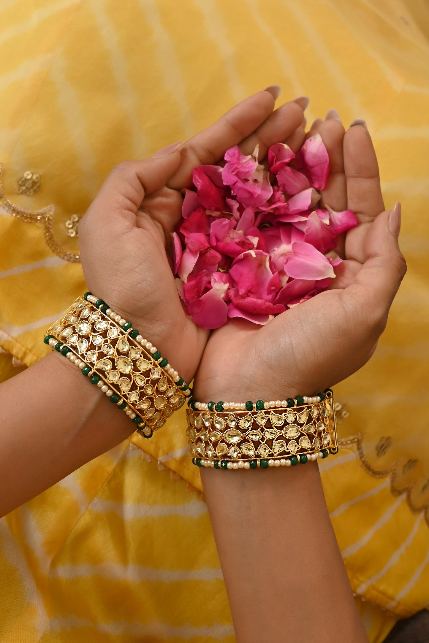 Kundan Bangle