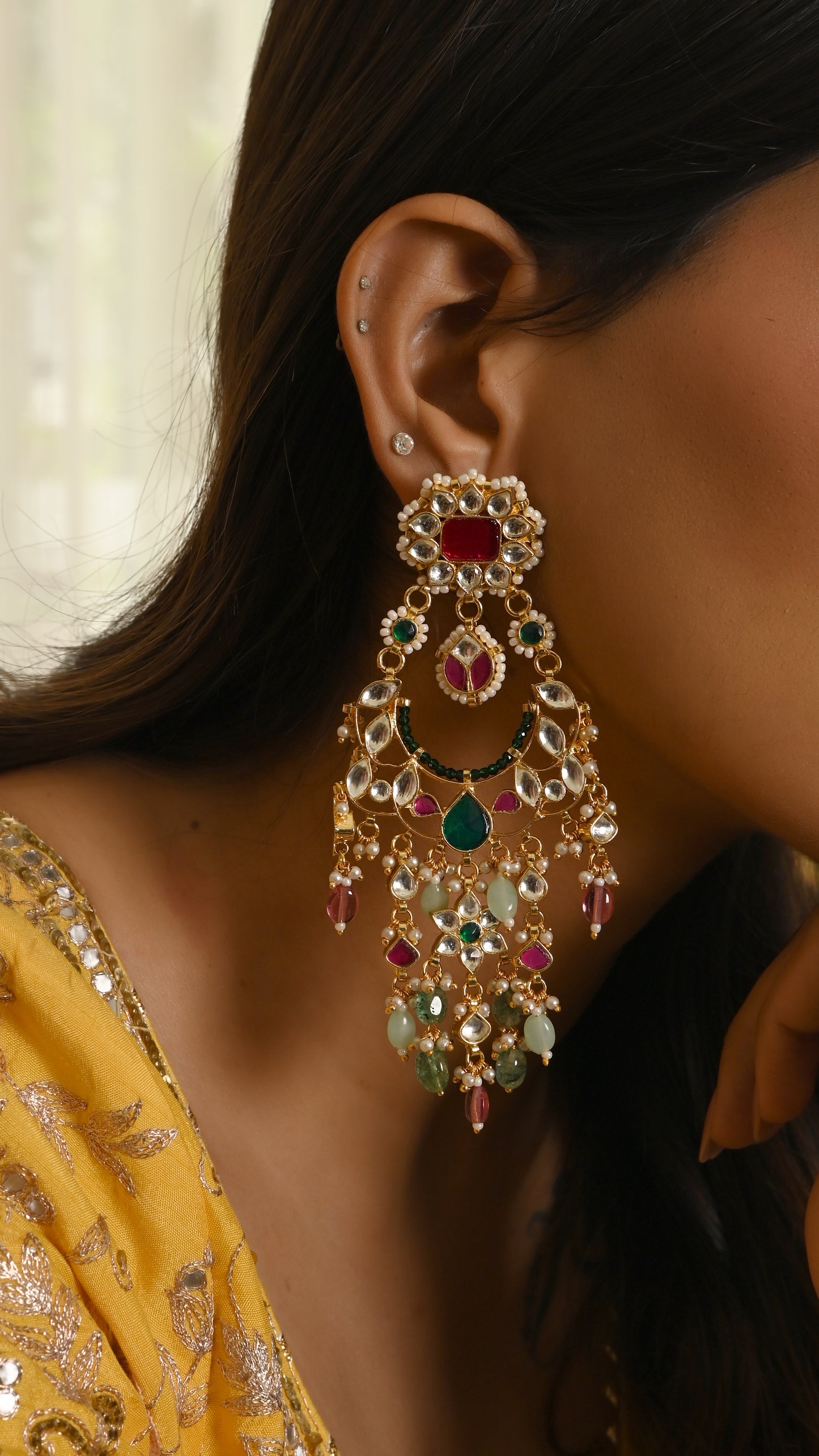 Kundan Earring