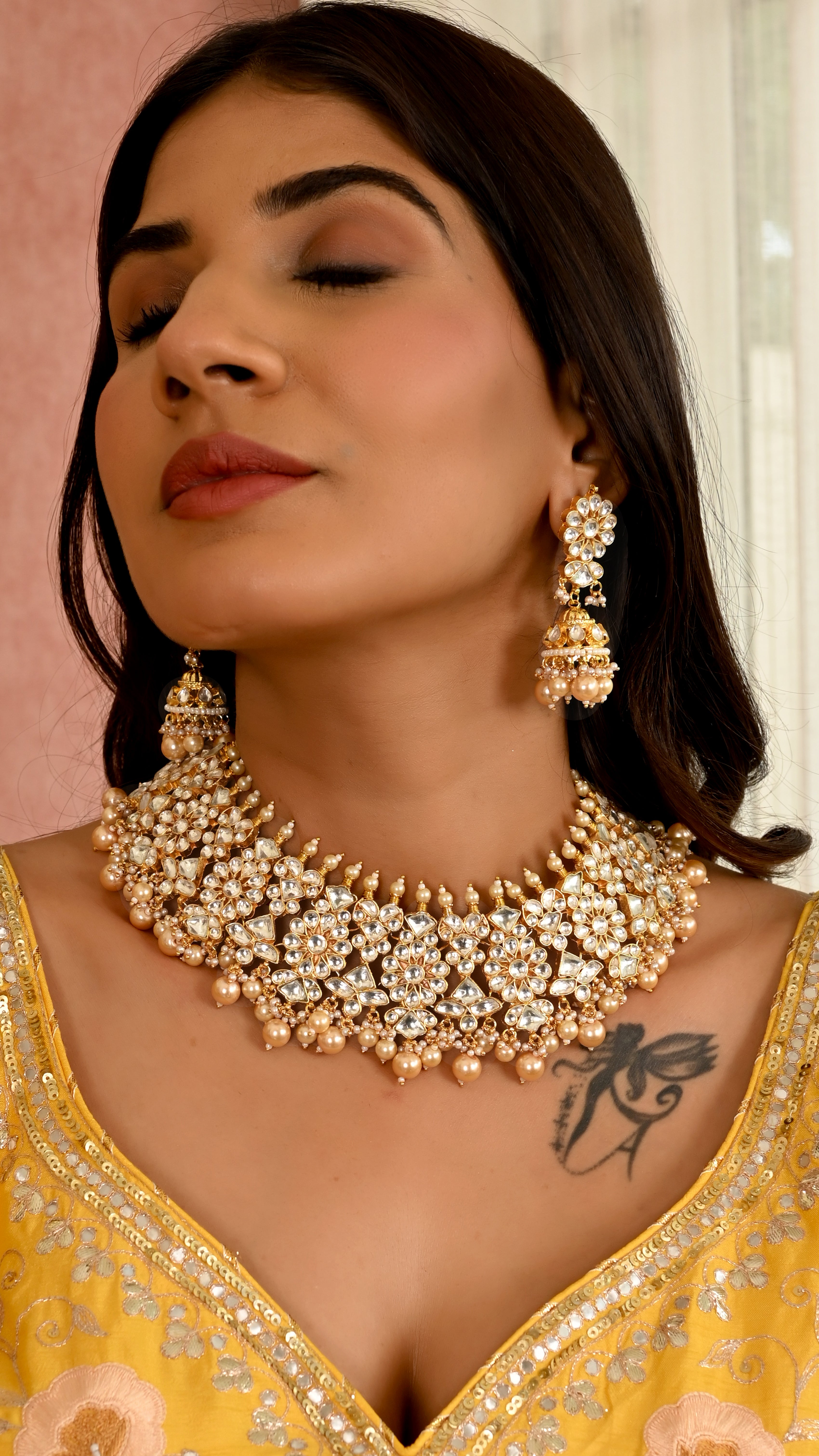 Kundan Bridal Necklace Set