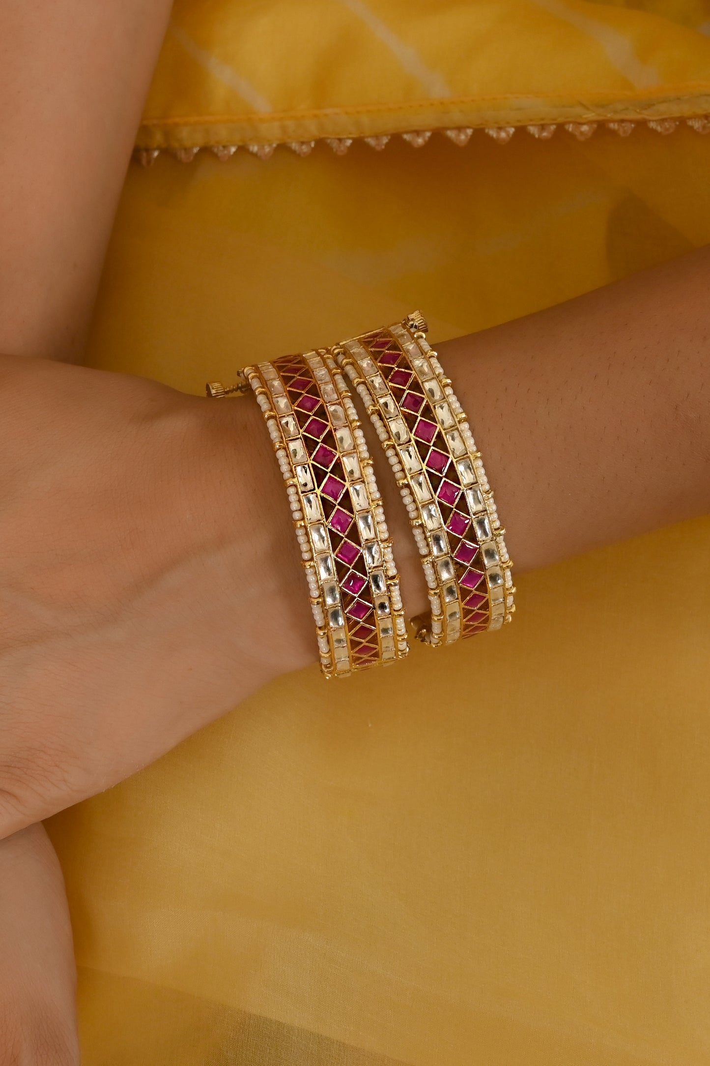 Kundan Bangle