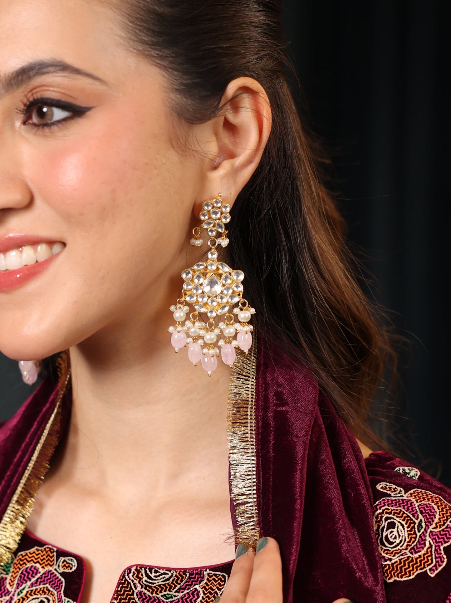 Kundan Earring