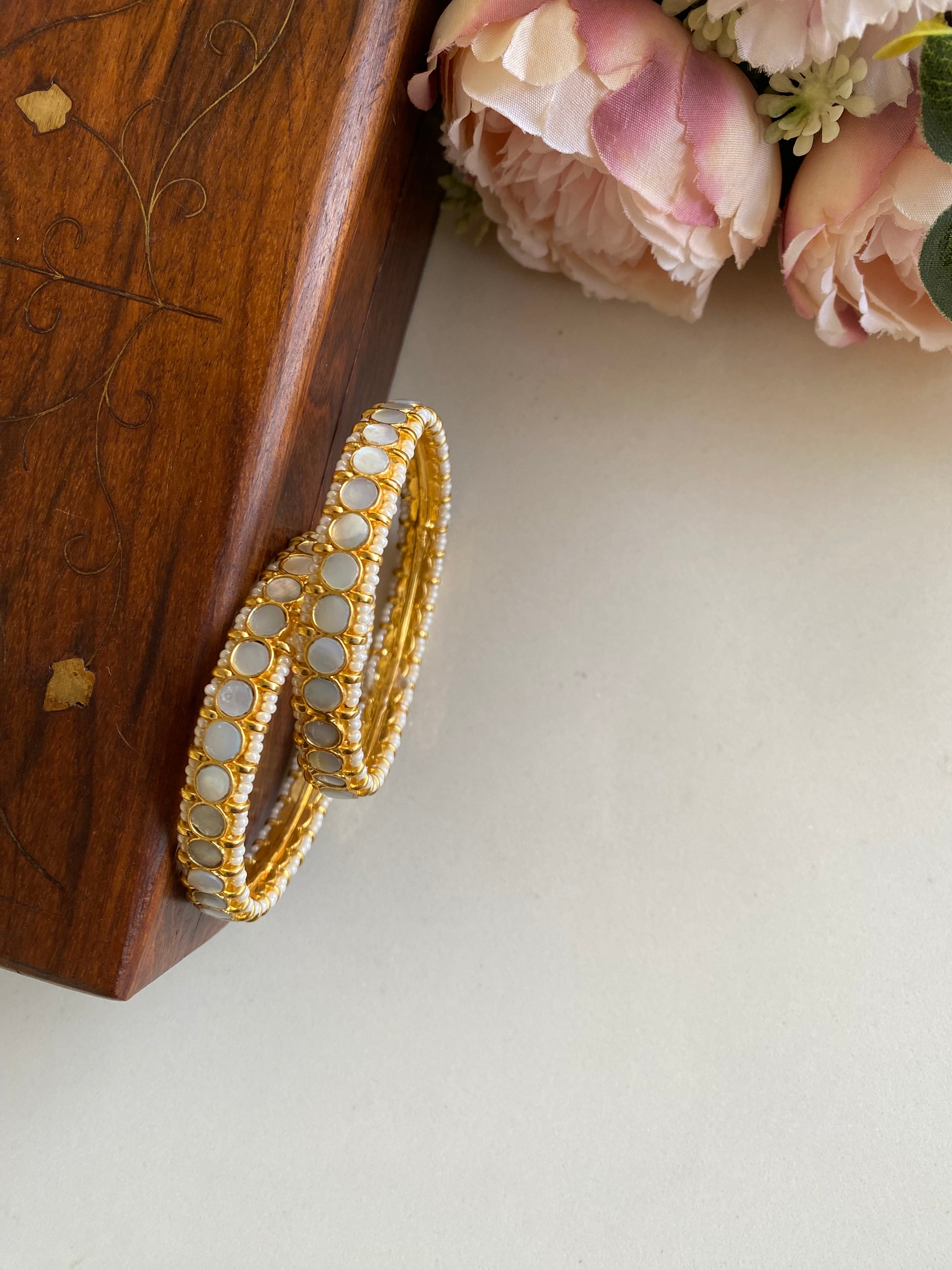 Mother Of Pearl Bangles