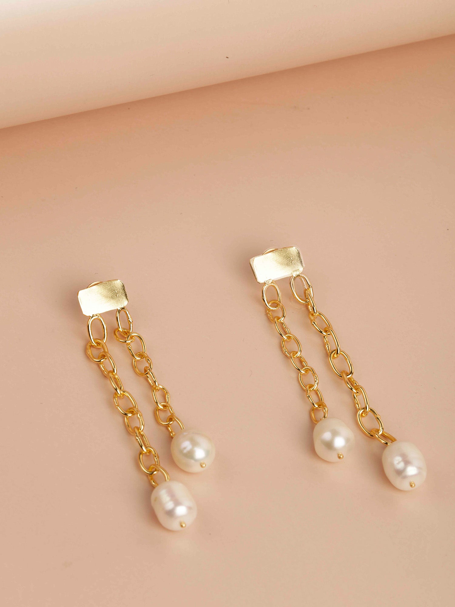 2-Line pearl danglers