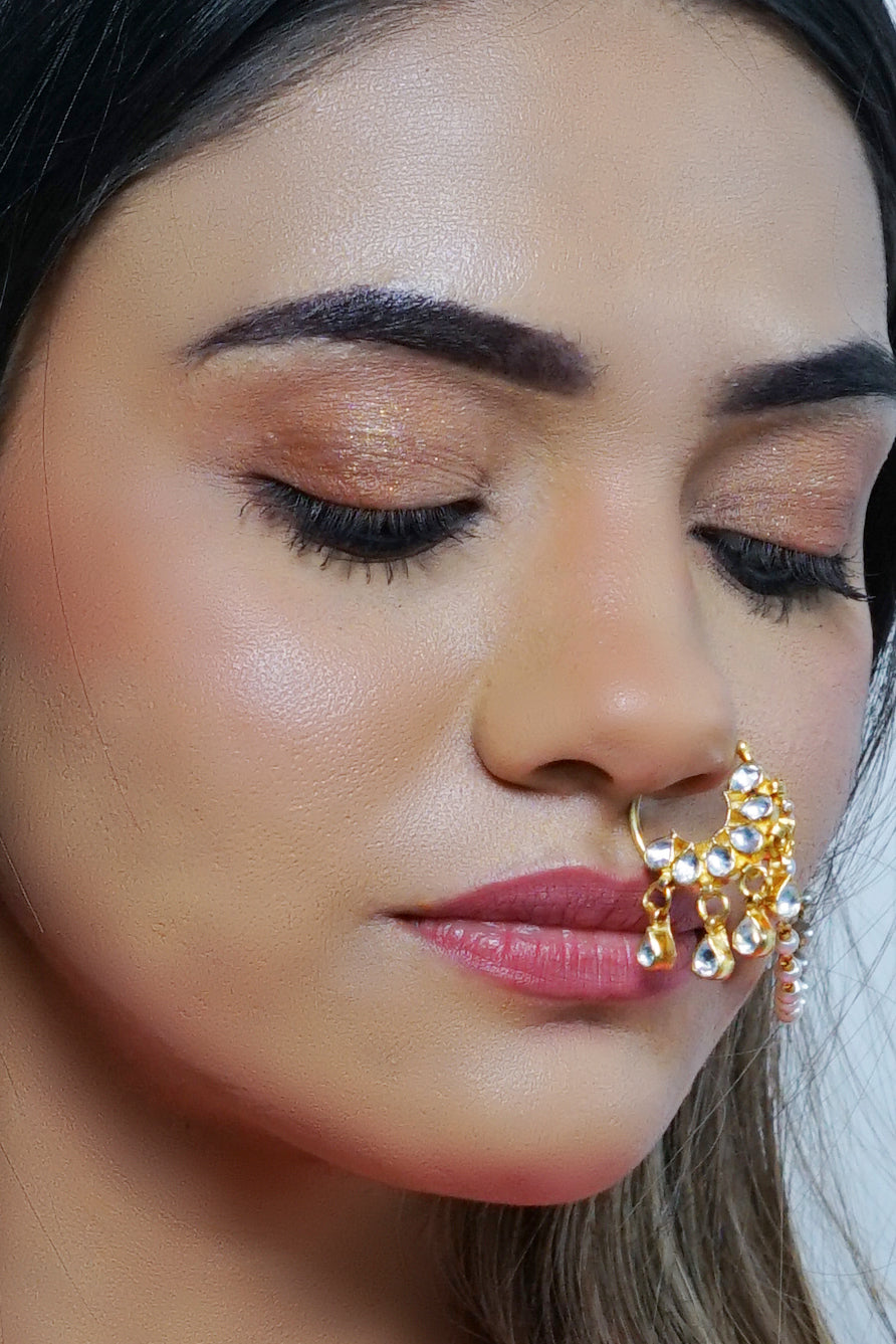 Kundan Nose ring