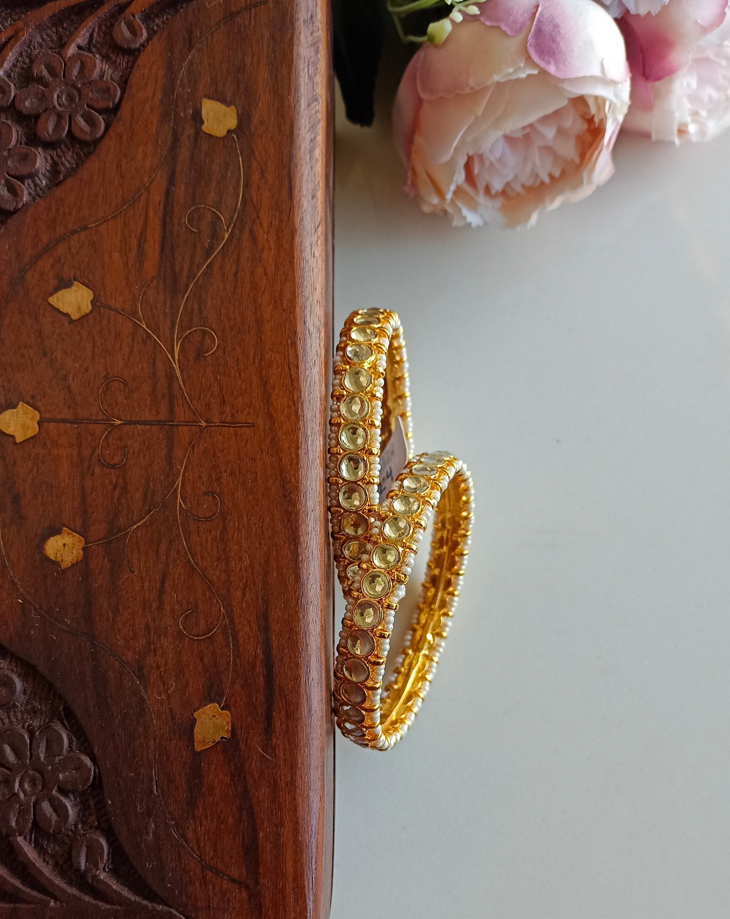 Kundan Bangle Pair