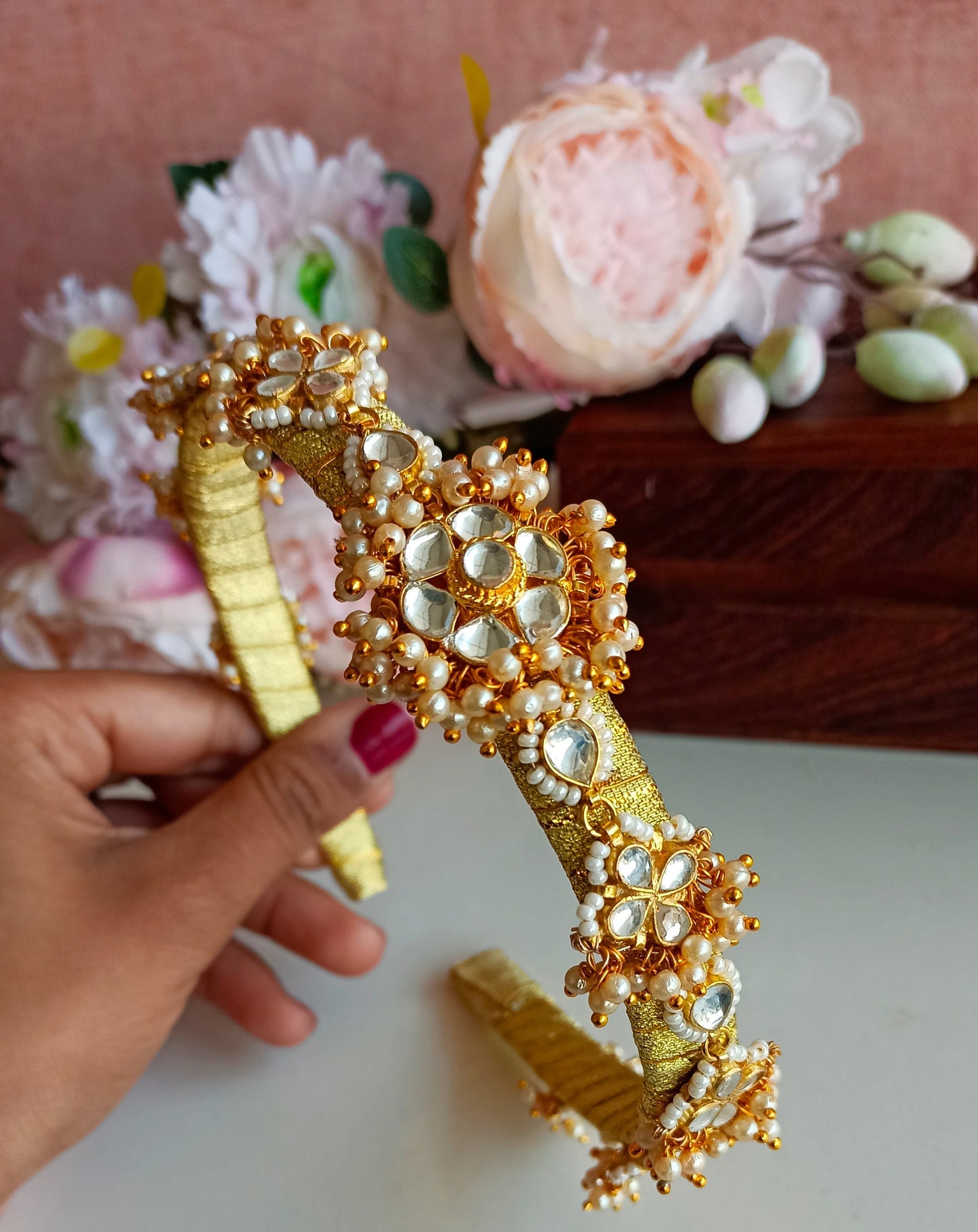 Kundan Hairband