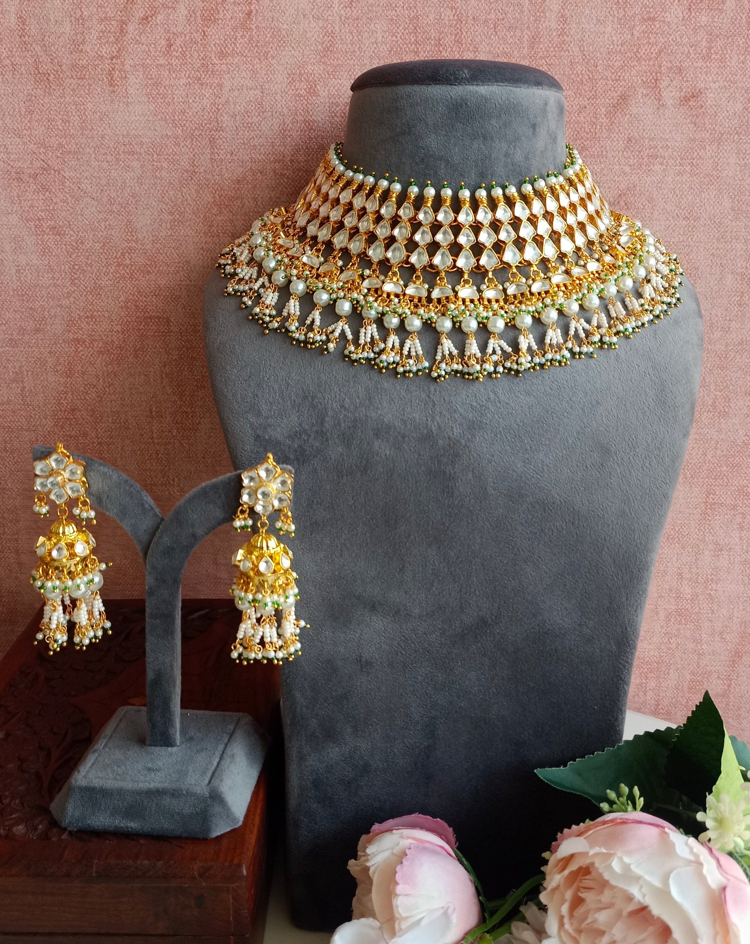 Kundan Bridal Necklace Set