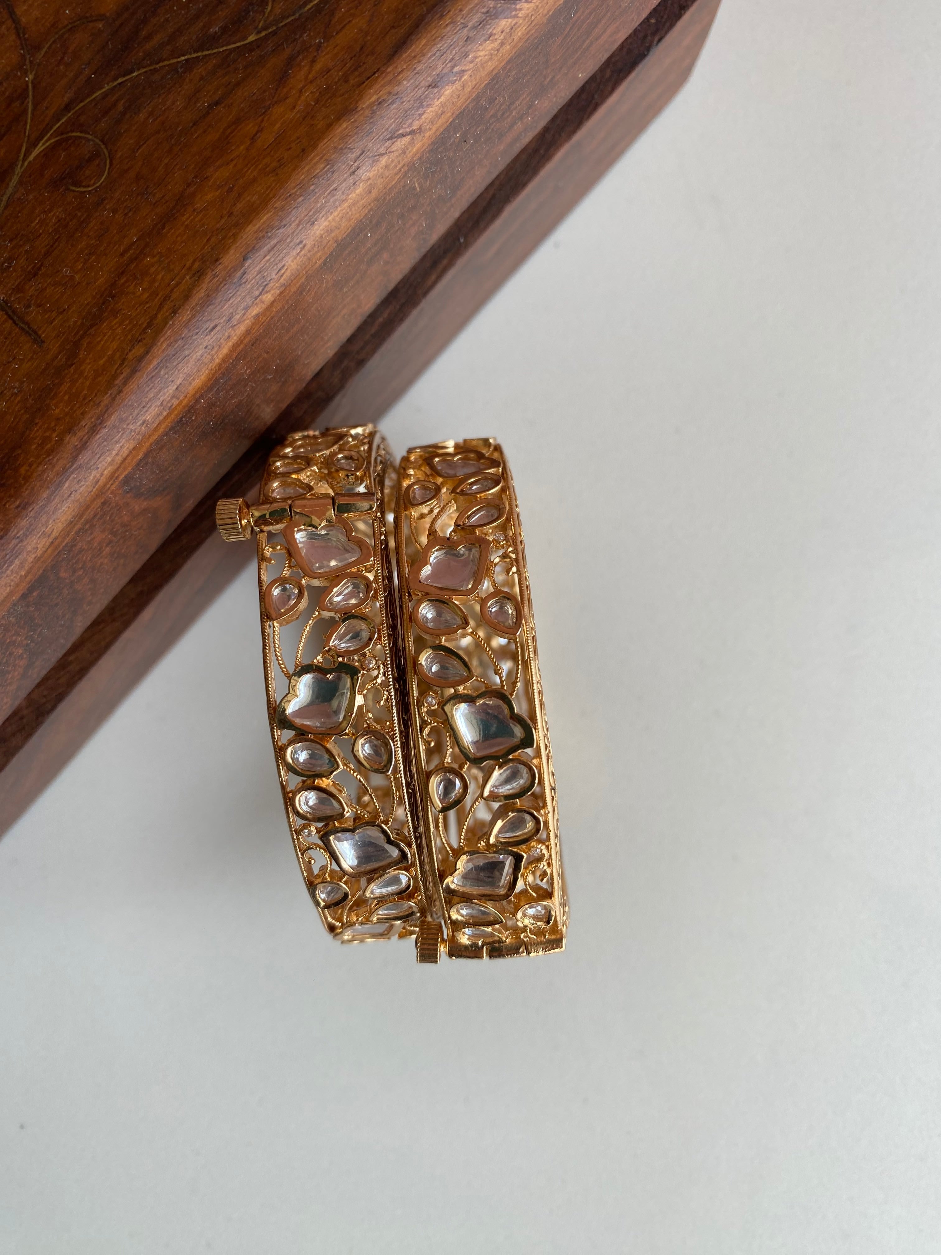 Kundan Bangle Pair