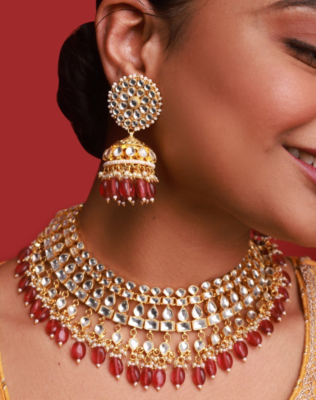 Kundan Necklace Set