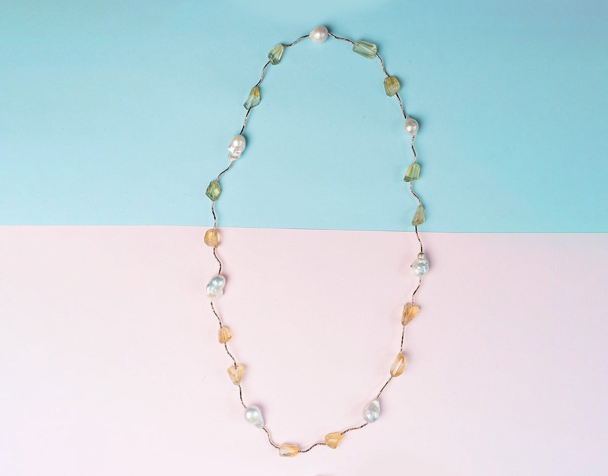 Pastel Long Necklace